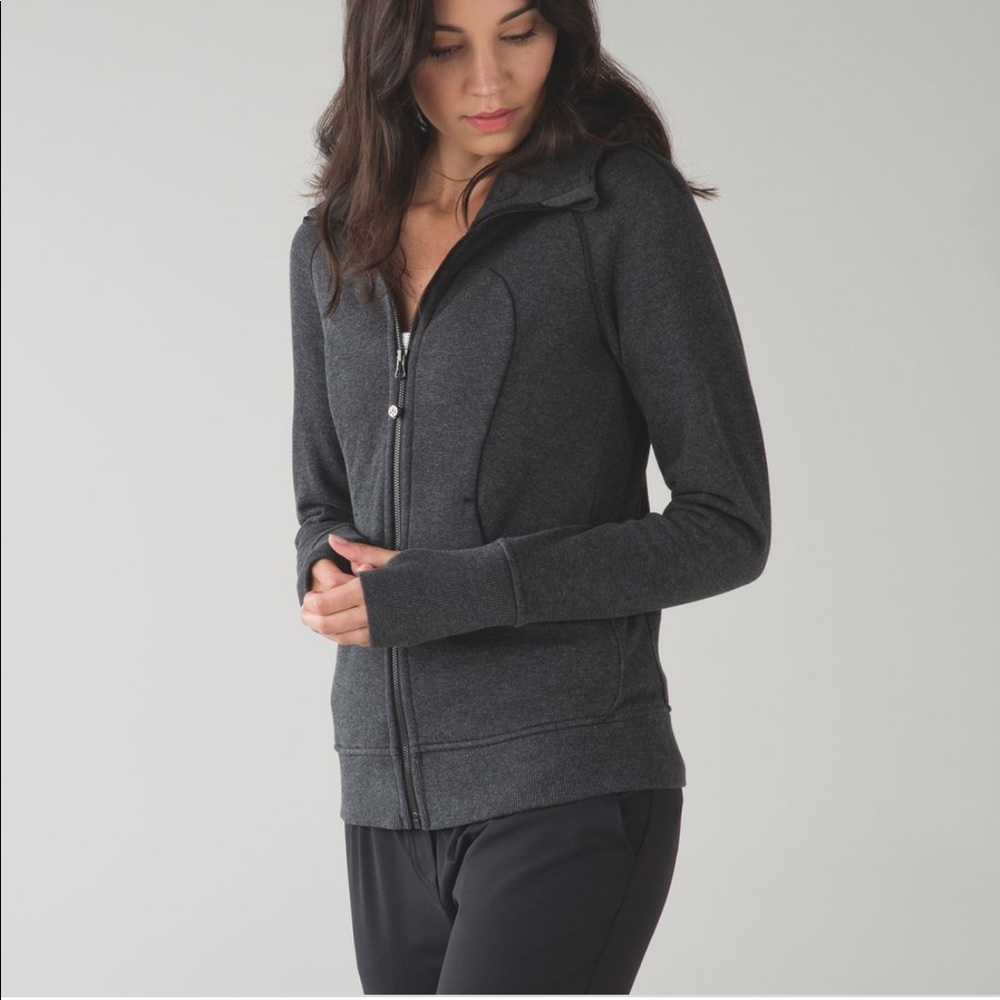 Lululemon Scuba Hoodie - Size 12 - Dark Gray